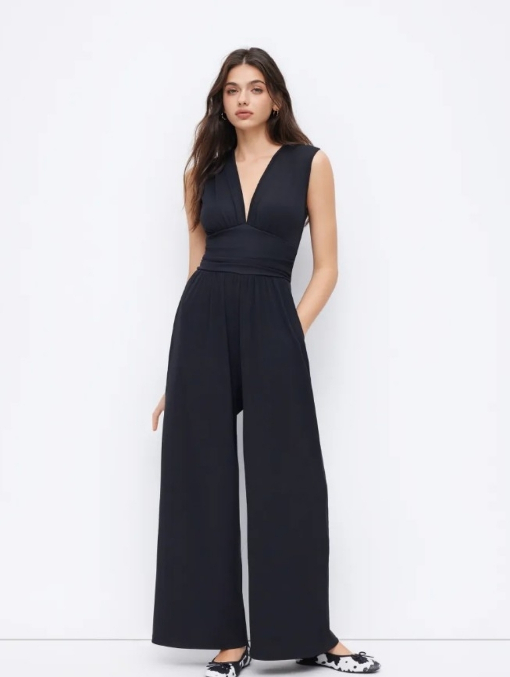 NWT Cider Black Jumpsuit